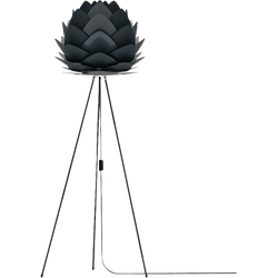 Aluvia Medium vloerlamp anthracite grey - met tripod zwart - Ø 59 cm
