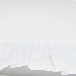 Dolly Gordijnen Set met Ruches Wit-155 x 170 cm