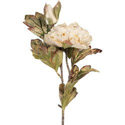 Clayre & Eef Kunstbloem 77 cm Wit Kunststof