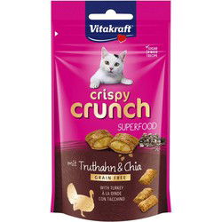 Crispy crunch kalkoen en chia 60g