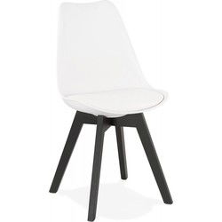 TAPAS design stoel 56x48x82 cm Wit