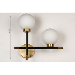 Wandleuchte Modern Zeitgemaess Klassisch Art Deco Glas Mit Opalglas