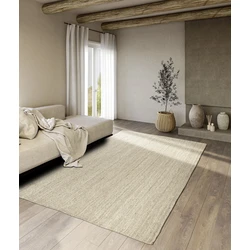 Villeroy & Boch - Jute vloerkleed - Rosalie - Naturel / Wit - 200 X 290 CM