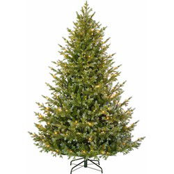 Black Box Kunstkerstboom Ardley - 132x132x185 cm - PVC/Polyethyleen - Groen - 200LED