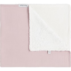 Baby's Only Wiegdeken teddy Fresh ECO - Oud Roze - 70x95 cm