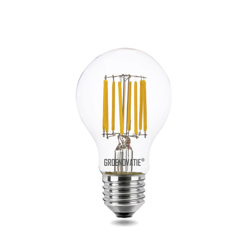 Groenovatie E27 LED Filament Lamp 8W Warm Wit Dimbaar - 