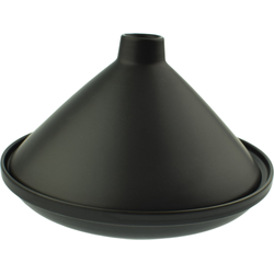 OTIX Tajine Pan - Voor Stoofgerechten -  Inductie - Mat Zwart - 24 cm - Keramiek