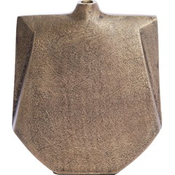 Light&living Vaas deco 27,5x7x32,5 cm MAKAHA antiek brons