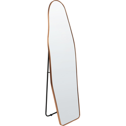 LARCHE - Staande spiegel - Goud - 48 x 160 cm - Aluminium