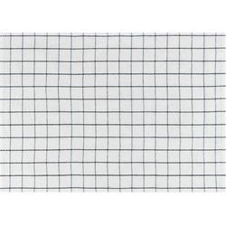 Krumble Theedoek met ruitpatroon groot- 40 x 60 cm - Katoen - Wit