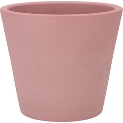 DK Design Bloempot Vinci - lichtroze mat - voor kamerplant - 19x21 cm - Plantenpotten