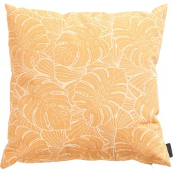 Madison - Sierkussen Outdoor Palm Yellow - 45x45 - Geel