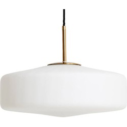 Light & Living - hanglamp - Pleat - wit - glas - Ø 30cm - E27 - 2971926