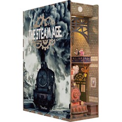 Tone-cheer BookNook The Steam Age DIY Modelbouw Knutselen