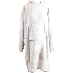 Unique Living - Hoodie Oversized Dove White -70x110cm