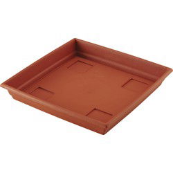 Bloempot Onderschaal - Terra Cotta - Kunststof - 27 cm - Plantenbakken