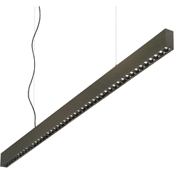Ideal Lux - Office - Hanglamp - Aluminium - LED - Zwart