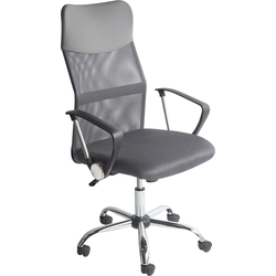 Beliani DESIGN - Bureaustoel-Grijs-Mesh