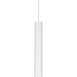 Moderne Hanglamp Tube - Wit - Ideal Lux - LED - 1 Lichtpunt