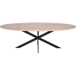 Starfurn Eiken eettafel Ferris | Ovaal 240 cm | Naturel