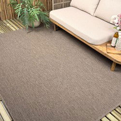 Buitenkleed Tone linnen - Interieur05 Linnen,Beige,Bruin - Polypropyleen - 200 x 290 cm - (L)
