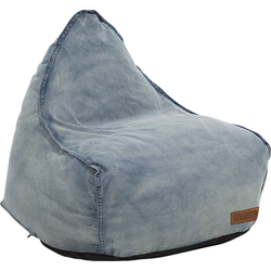 Beliani DROP - Zitzak-Blauw-Polyester