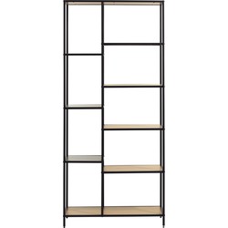Open Kast Altino Wild Eiken Melamine 180cm - Giga Living