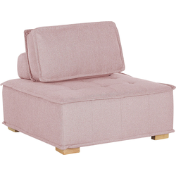 Beliani TIBRO - Modulaire Sofa-Roze-Polyester