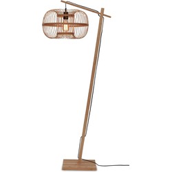 Vloerlamp Hokkaido - Bamboe - 55x38x150cm