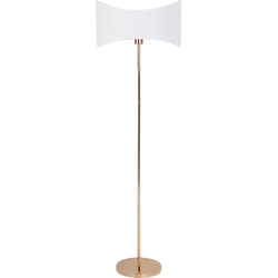 Beliani CALVILLO - Staande lamp-Goud-Metaal