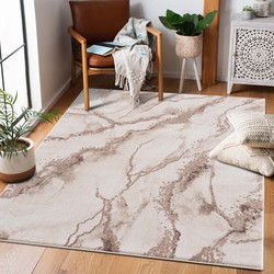 Tiberius Modern Beige vloerkleed - Marmer Design - 200 X 290 CM