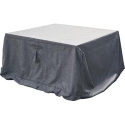 Hesperide Tuinmeubel bescherm hoes Hambo - grijs - polyester - waterafstotend - 308 x 190 x 80 cm - Loungesethoes