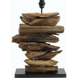 Light & Living - Lampvoet FURY - 46x17x60cm - Bruin
