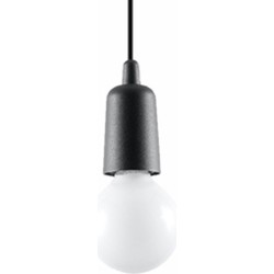 Hanglamp modern diego zwart