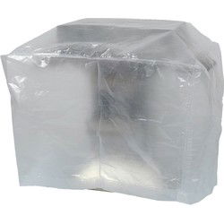 Sunnydays Afdekhoes/beschermhoes BBQ - transparant - 125 x 60 cm - Barbecuehoezen