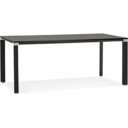 XLINE vergadertafel 200x100x74 cm Zwart
