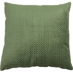 Light&living Kussen 45x45 cm SOUBA velvet groen