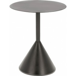 Kave Home - Yinan bijzettafel Ø 48 cm zwart