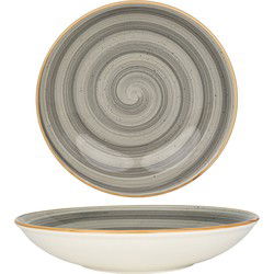 Bonna Diepbord - Aura Space - Porselein - 25 cm (1300cc) - set van 6