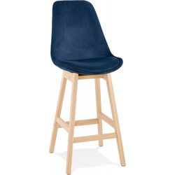 Halfhoge snackkruk MORISS MINI 48x56x103 cm Blauw
