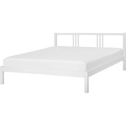 VANNES  - Tweepersoonsbed - Wit - 160 x 200 cm - Dennenhout