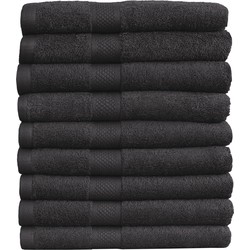 Handdoek Hotel Collectie - 9 stuks - 50x100 - zwart