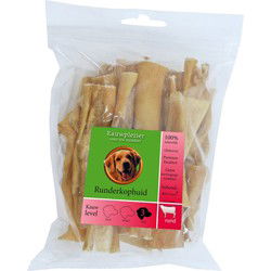 Natuurlijke Snack runderkophuid 200g in zak