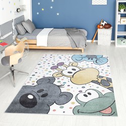 Tapijtenloods Vloerkleed Looney Laagpolig Anime Kids Multi- 190x280 CM