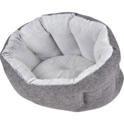 4goodz Zachte Hondenmand Cocoon - 50x38 cm - Donkergrijs