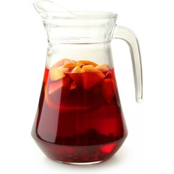 Luminarc Schenkkan/Sapkan - 1x - 1,6 liter - glas - Waterkaraf - 24 cm - Schenkkannen