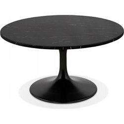 URSUS salontafel woonkamer 90x90x413 cm Zwart