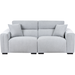 FAUSKAN - Driezitsbank - Lichtblauw - Polyester