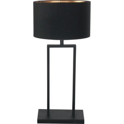 Steinhauer tafellamp Stang - zwart - metaal - 3984ZW