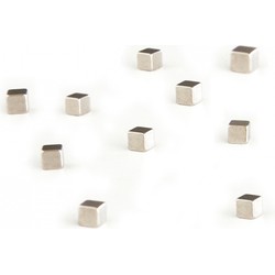 Trendform Magnet Kubiq - zilver - set van 10 stuks